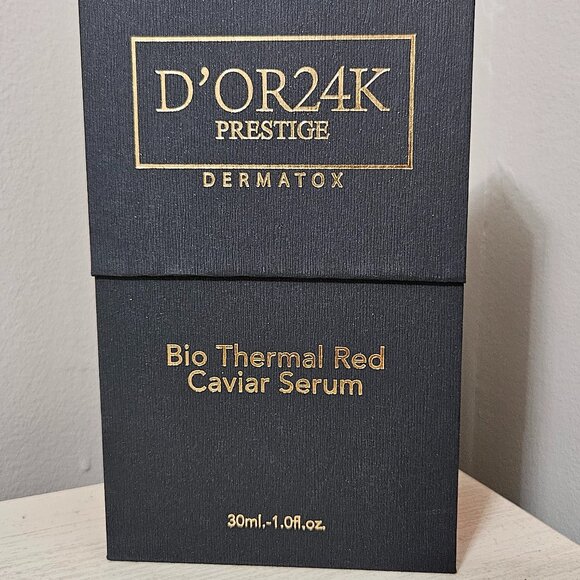 D'OR 24K BIO THERMAL RED CAVIAR SERUM - 1.01 fl oz \ 30 ml - BRAND NEW - SEALED - Picture 2 of 4